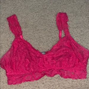 aerie got pink bralette
